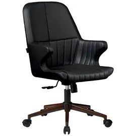 aea Chefsessel Holz Schwarz