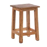 DESIGN DELIGHTS Sitzhocker Madero 30 x 48 x 30 cm Beige
