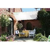 Floracord Seilspanntechnik-Bausatz inkl. Sonnensegel 330 cm x 140 cm Weiß