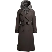 khujo - Damen - Wintermantel - Elena 2 - Gra-Gry - M - M