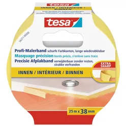 tesa® Profi-Malerband Innen | In verschiedenen Größen | Extra Dünn