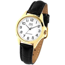 Q&Q QA07J104Y Lederimitationsarmband 0 mm QA07J104Y