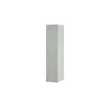 Sconto Schrank 1-türig Multischrank-System - grau ¦ Maße cm B: 40 H: 185 T: 54.0