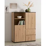 Hela Highboard »Ariana«, mit angeschrägten Griffmulden, Breite 100 cm,