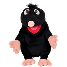 Living Puppets Handpuppe Schwups der Hügelkönig (W789) 31 cm