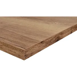 Nobilia Cascada, Grau, eiche havanna nachbildung), B:210,3cm H:216,6cm T:60cm, Komplettküchen-Sets, vormontiert, Breite 210 cm, Blauer Engel, Pefc, Goldenes M, Made in Germany, DGM-Klimapakt, seitenverkehrt erhältlich, vormontierter Korpus, Küchen,