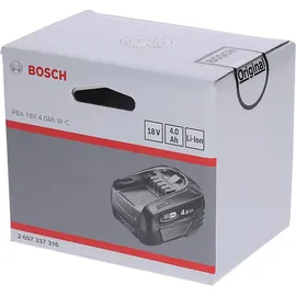 Bosch PBA 18v 4.0ah W-C