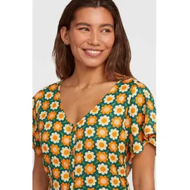 O'Neill O'riginals Playsuit green retro flower