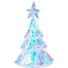 Beliani Weihnachtsbaum LED 40 cm Bunt