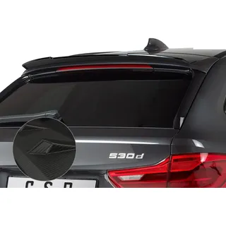 CSR-Automotive Heckflügel mit ABE für BMW 5er G31 in matter Carbonoptik aus ABS Kunststoff in Schwarz