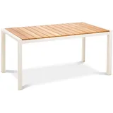 BEST Freizeitmöbel Paros Gartentisch 210 x 90 x 76 cm Sand