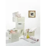 Curver STYLE Aufbewahrungsboxen-Set beige