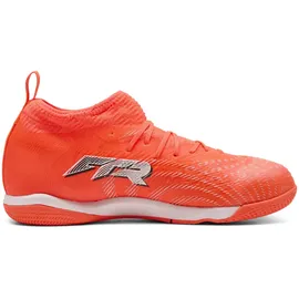 Puma Future 9 Match IT Mid Kinder glowing red/white/black/silver 35,5