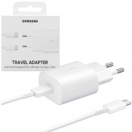 Samsung Schnellladegerät 25W USB-C weiß (EP-TA800XWEGWW)