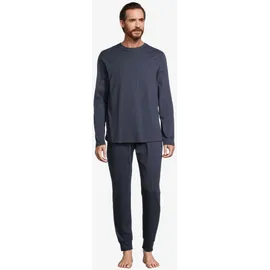 SCHIESSER Pyjama Night & Home Dunkelblau XL
