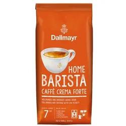 Dallmayr Ganze-Bohnen-Kaffee »Home Barista Crema Forte« 1000 g braun