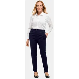 GOLDNER CARLA Bügelfaltenhose Blau 25