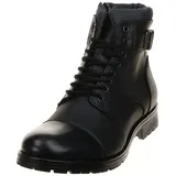 JACK & JONES Herren Jfwalbany Leather Antraciet Chukka Boots, Anthrazit, 41 EU