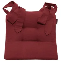 Magma Heimtex Sitzkissen 40 x 40 x 5 cm rot 2 St.