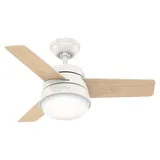 Hunter Finley 91 cm Deckenventilator Weiß