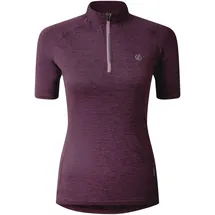 Dare 2b Damen-Fahrradtrikot mit Reißverschluss, Deep Plum, 44 - 44