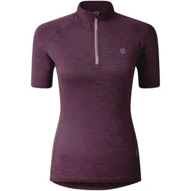 Dare 2b Damen-Fahrradtrikot mit Reißverschluss, Deep Plum, 44 - 44