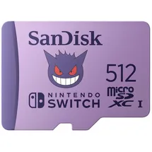 SanDisk microSDXC 512GB, für Nintendo Switch - lila