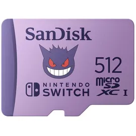 SanDisk microSDXC 512GB, für Nintendo Switch - lila