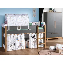 Paidi Spielbett Sten 90 x 200 cm Dekor Grau