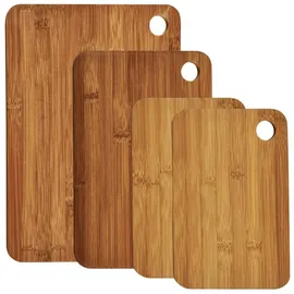 KESPER Schneidebrett-Set Holz 4 33 x 23 cm Braun