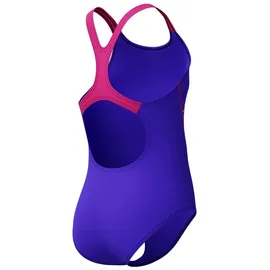 Speedo Medley Logo Badeanzug Blau/Lila 13-14 Jahre