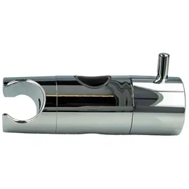 tecuro Ø Design-brausehalter für Wandstange – 18 mm Kunststoff verchromt