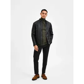 Selected Archive Classic Lederjacke schwarz XL