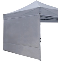 ABCCANOPY Seitenwand/Seitenteile für 3x3m pavillon,3x6m pavillon,partyzelt,festzelt|Wasserabweisend|ohne Fenster,Grau ...