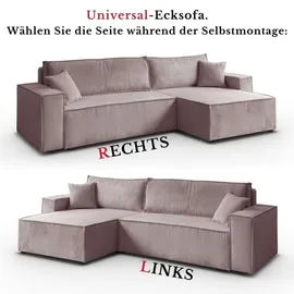Lukmebel Gepolstertes Ecksofa CARLOS Poso 27