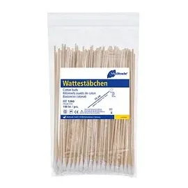 Meditrade Wattestäbchen klein braun 1.000 St.