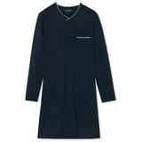 SCHIESSER Nachthemd 179298/803, blau,