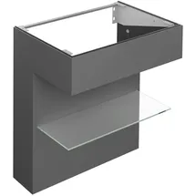Keuco Waschtischunterschrank 80 x 87 x 49 cm Grau