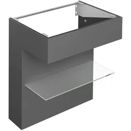 Keuco Waschtischunterschrank 80 x 87 x 49 cm Grau
