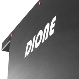 Dione Cable Crossover 2 x 100KG Metallgewichte - Kompakt 120 cm x 12 cm x 198 cm - Kraftstation - Homegym