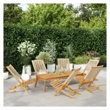 vidaXL Gartenstuhl 6 St. 6 x 6 x 6 cm beige
