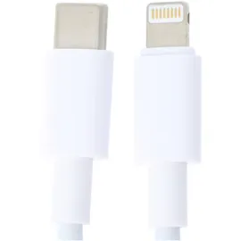 AccuCell USB-C zu Lightning 1 m Weiß