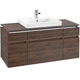 Villeroy & Boch Legato Waschtischunterschrank B683L0VH 120x55x50cm, mit LED-Beleuchtung, Arizona Oak