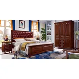 Design klassisch Luxus Betten Möbel Bett 2x Nachttische 3tlg. Schlafzimmer Set