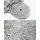 LIONTO Liegemulde 40 cm Durchmesser 25 cm Hellgrau