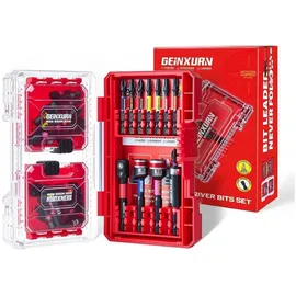 luxuskollektion Bitset 52tlg S2 Torx PH PZ Schlitz Hex Bithalter 52tlg. Farbige Bits