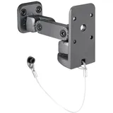 Adam Hall SUWMB10B Universal-wandhalterung für Schallwand Schwarz