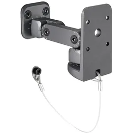 Adam Hall SUWMB10B Universal-wandhalterung für Schallwand Schwarz