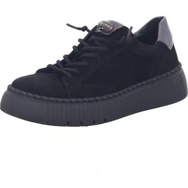 Gabor Sportliche Schnürschuhe in Schwarz | Gr.: 38,5