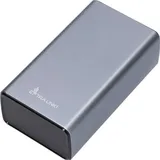 Extralink EPB-127 30000mAh Silber Powerbank, 65W PD, USB-C